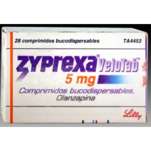 Зипрекса Велотаб  Zyprexa Velotab 5 MG (Olanzapine) 28X5MG